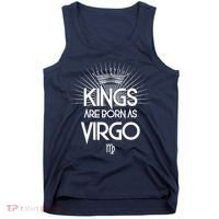 Kings Are Born As Virgo Tank Top thumb 0