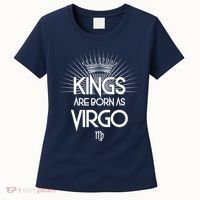 Kings Are Born As Virgo Women's T-Shirt thumb 0