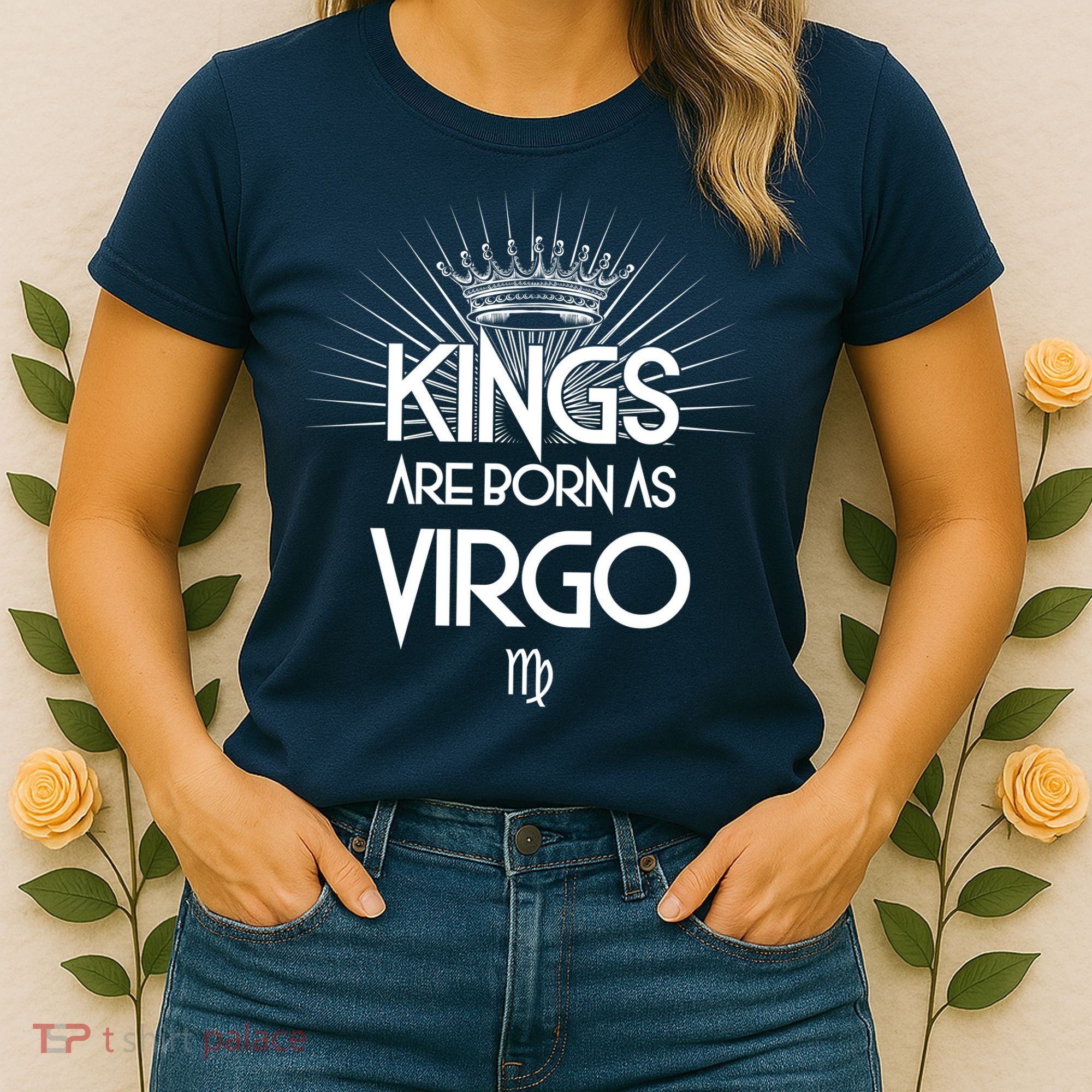 Kings Are Born As Virgo Women's T-Shirt
