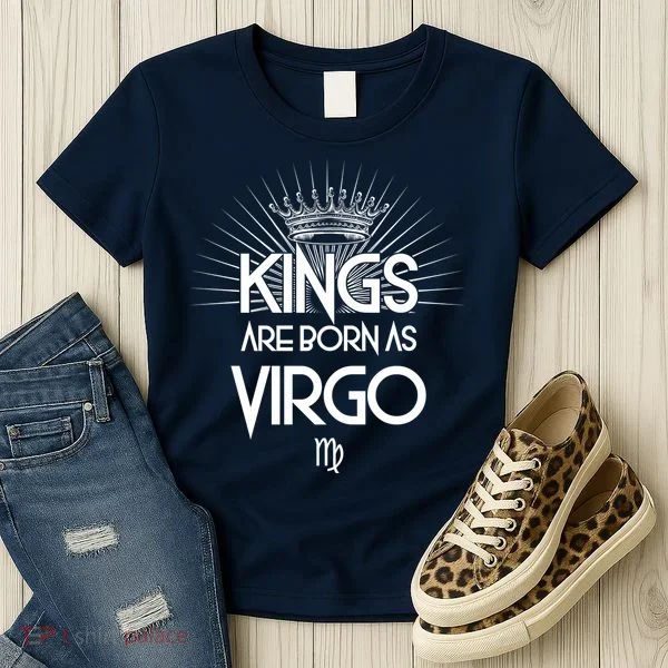 Kings Are Born As Virgo Women's T-Shirt