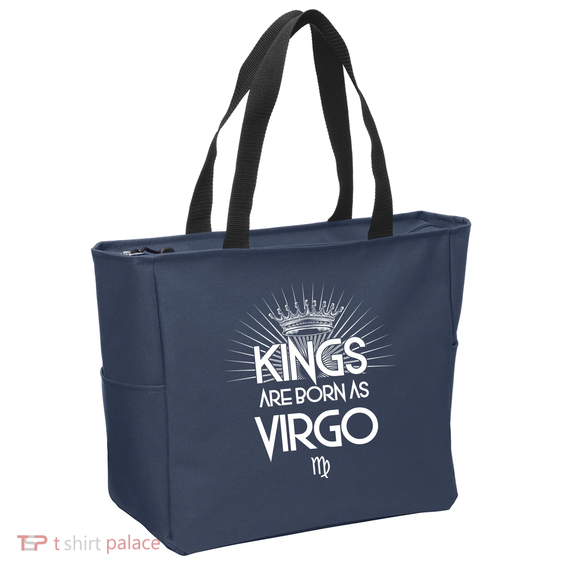 Kings Are Born As Virgo Tote Bag