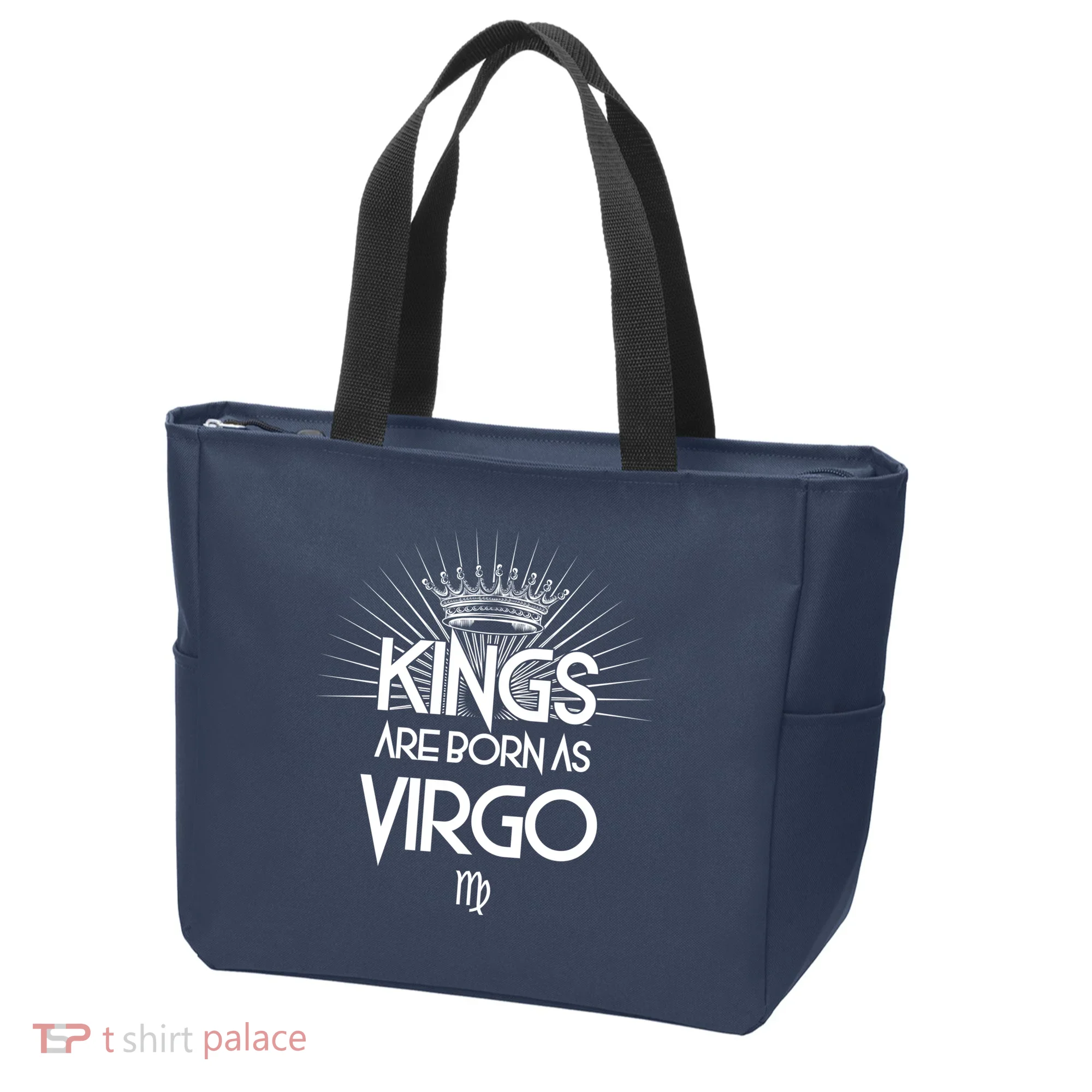 Kings Are Born As Virgo Tote Bag