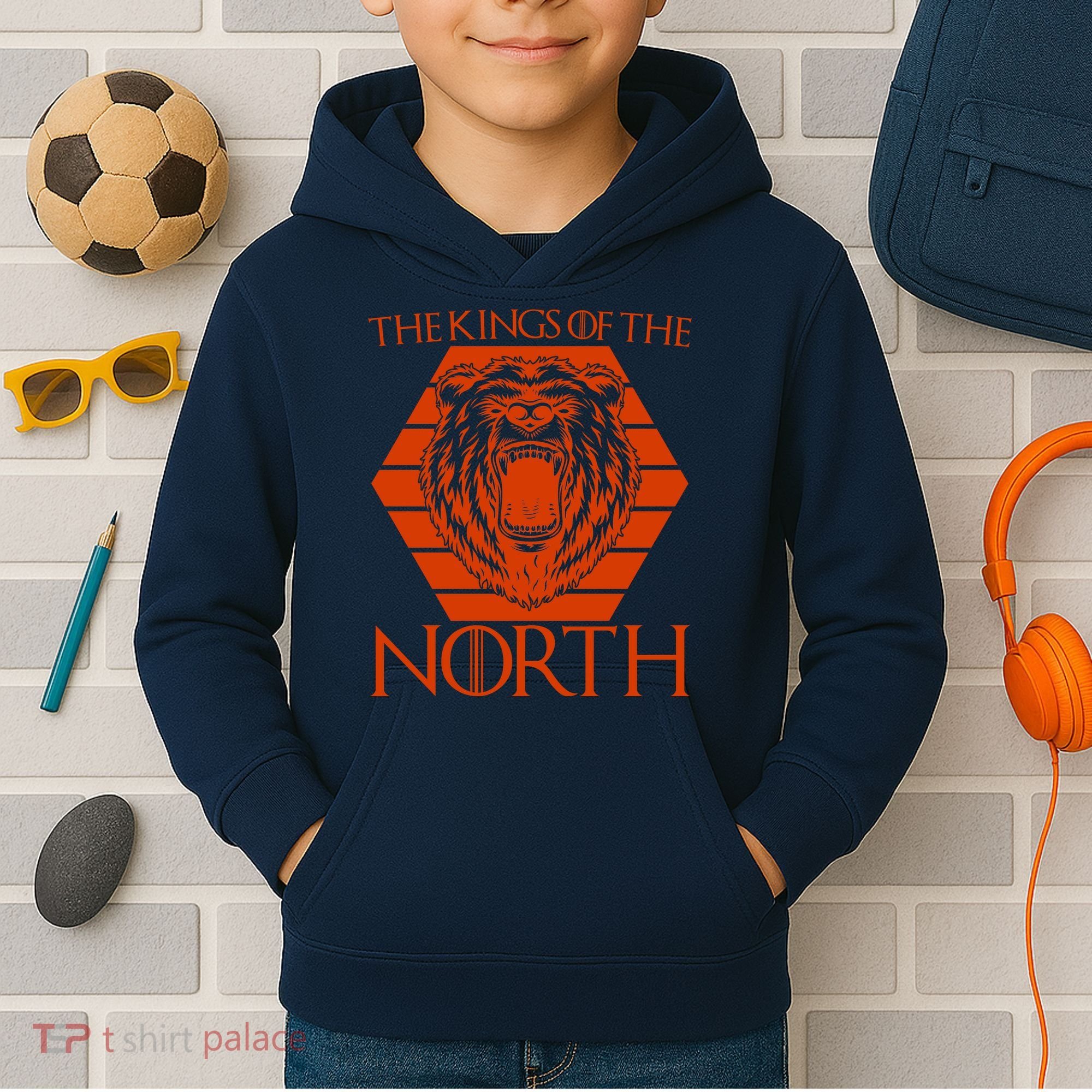 Kings Of The North Kids Hoodie