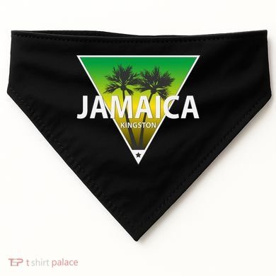Kingston Jamaica USA-Made Doggie Bandana
