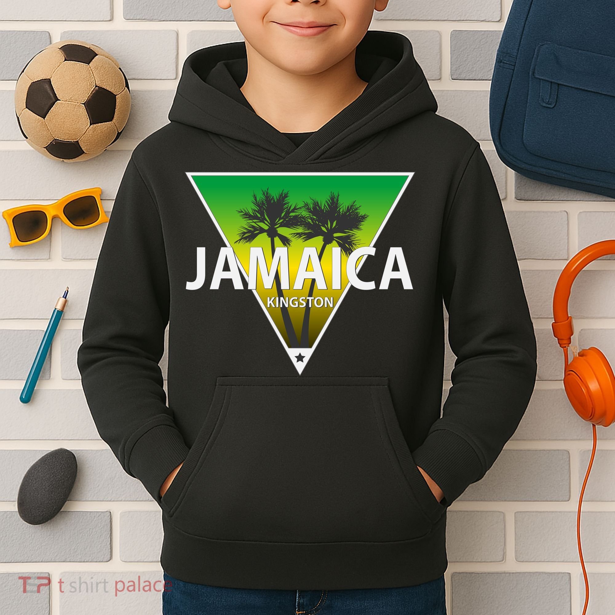 Kingston Jamaica Kids Hoodie