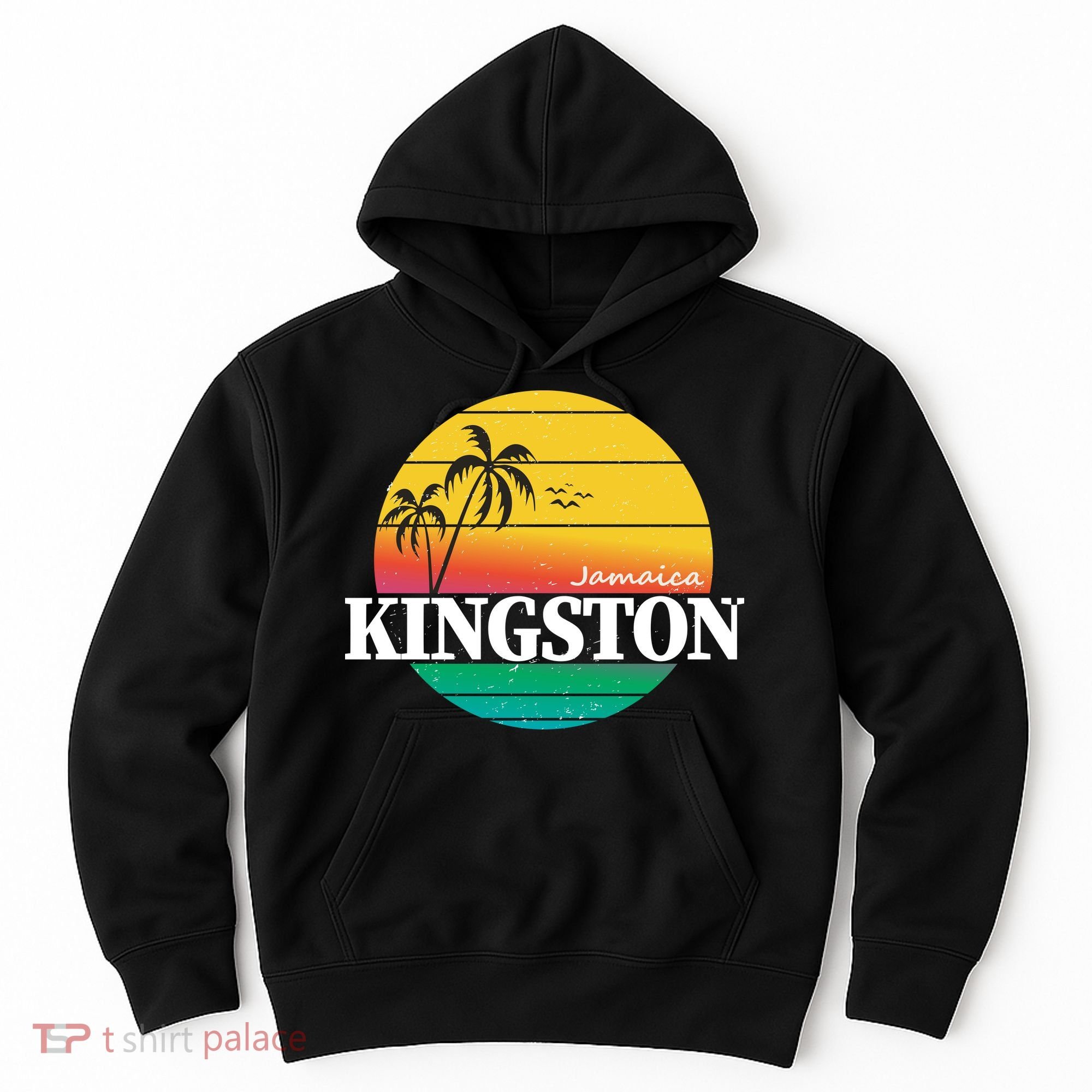 Kingston Jamaica Retro Hoodie