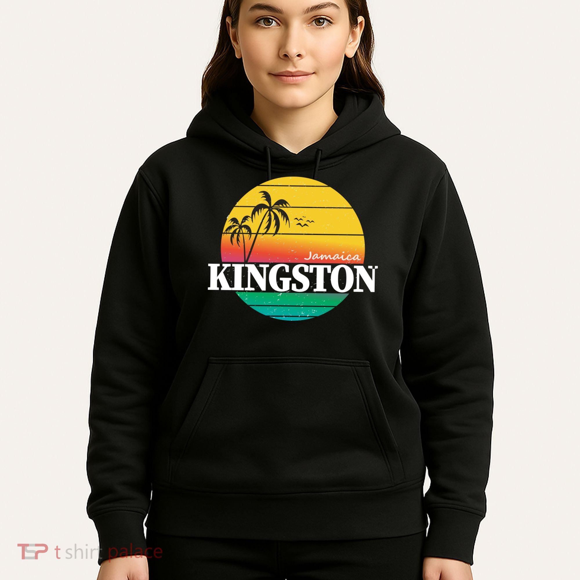 Kingston Jamaica Retro Hoodie