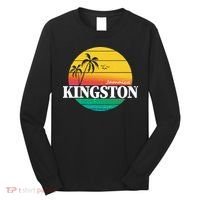 Kingston Jamaica Retro Long Sleeve Shirt thumb 0