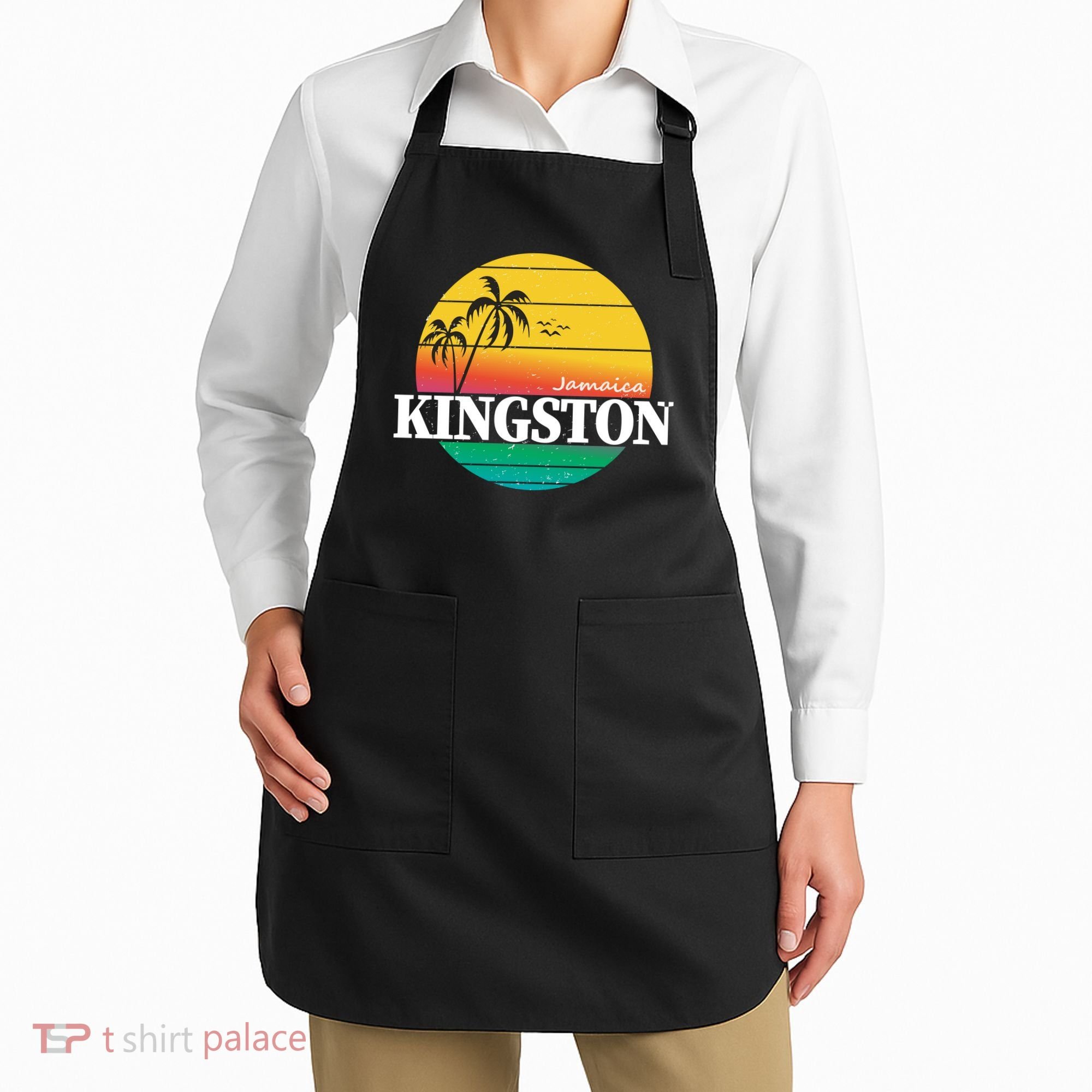 Kingston Jamaica Retro Apron