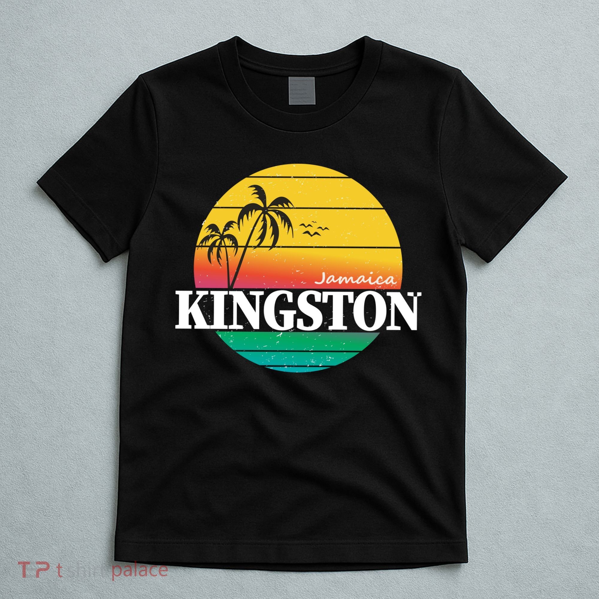Kingston Jamaica Retro T-Shirt