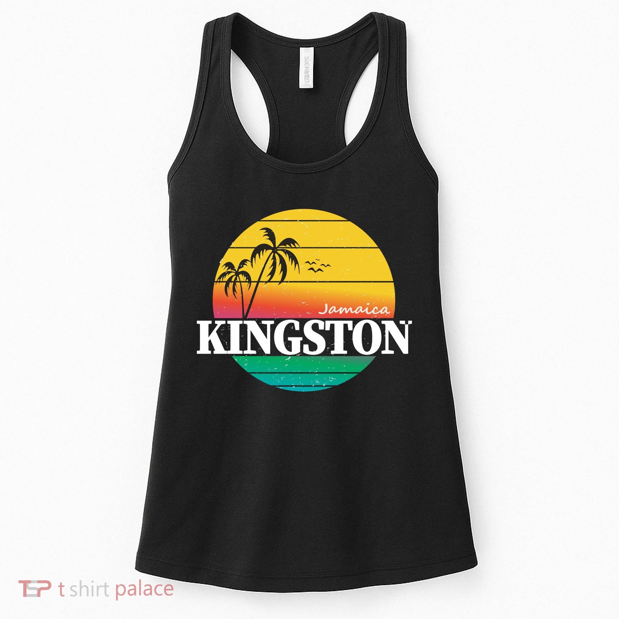 Kingston Jamaica Retro Women's Tank Top