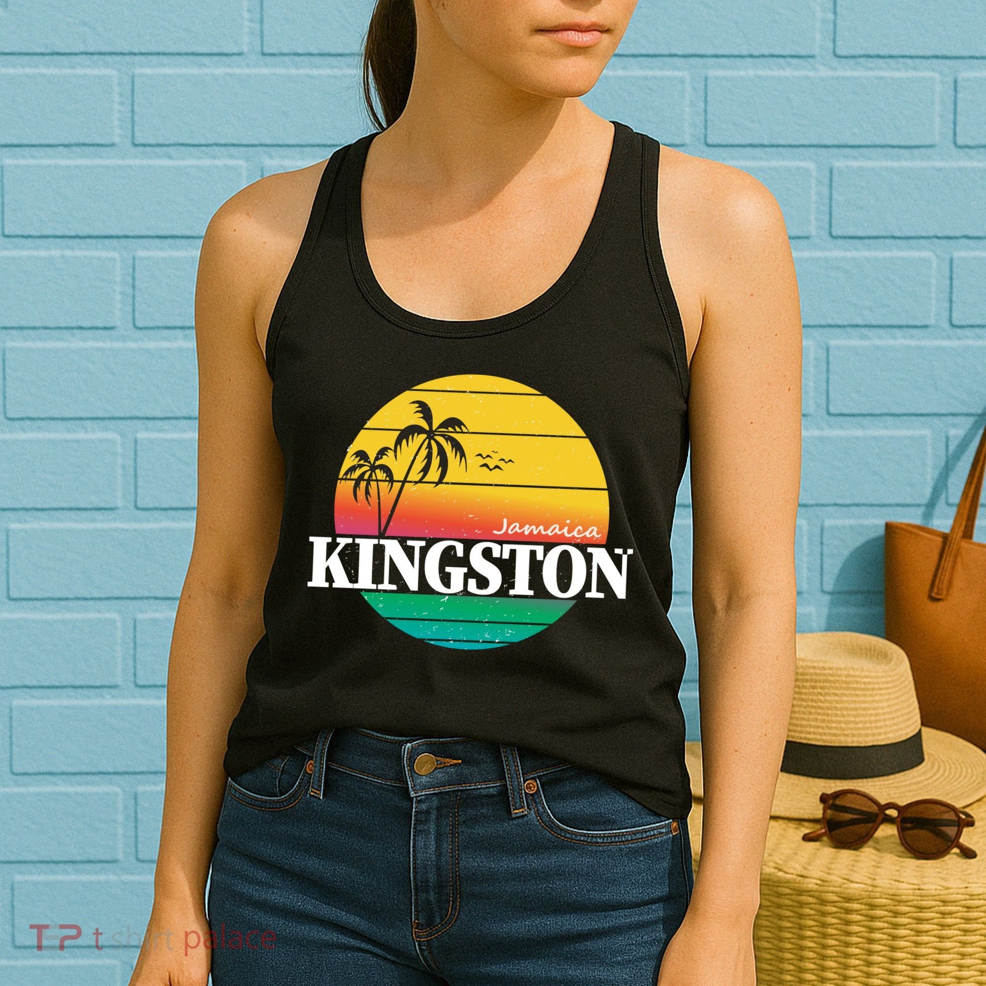 Kingston Jamaica Retro Women's Tank Top
