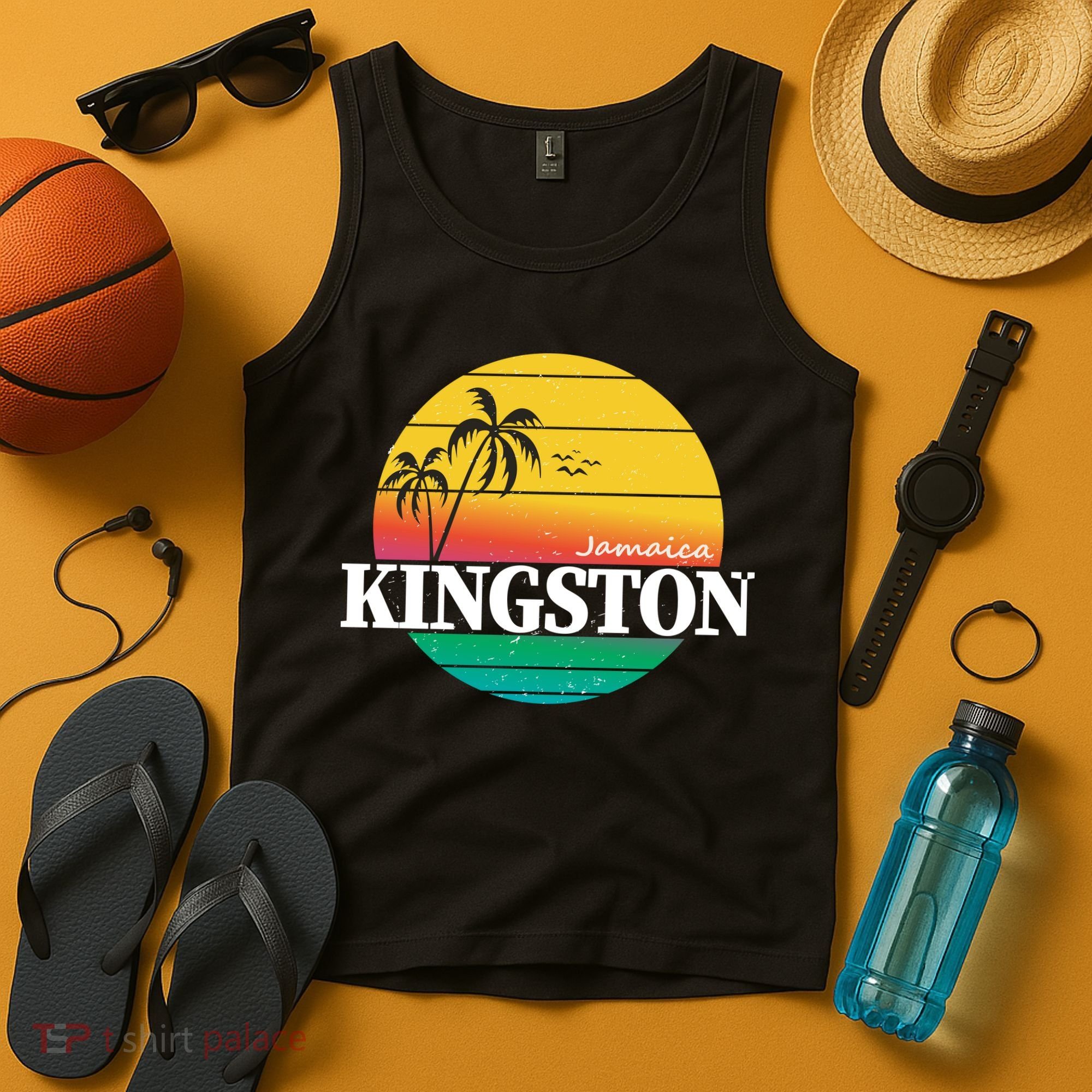 Kingston Jamaica Retro Tank Top