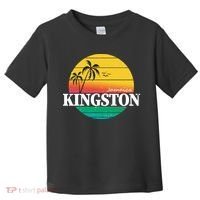 Kingston Jamaica Retro Toddler T-Shirt thumb 0