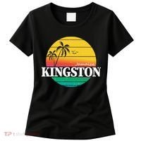 Kingston Jamaica Retro Women's T-Shirt thumb 0