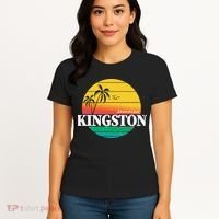 Kingston Jamaica Retro Women's T-Shirt thumb 4