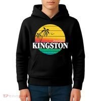Kingston Jamaica Retro Kids Hoodie thumb 4