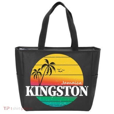 Kingston Jamaica Retro Tote Bag