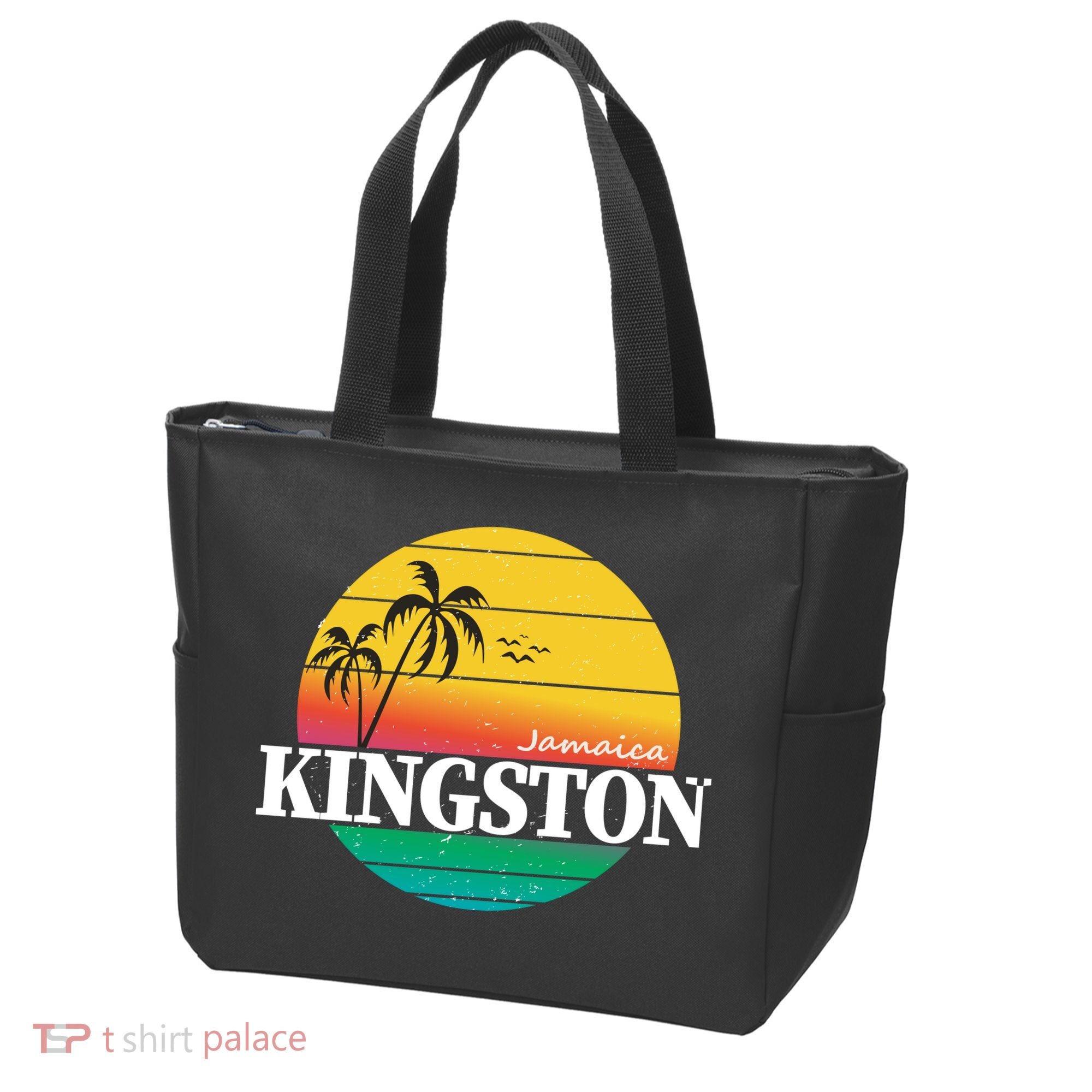 Kingston Jamaica Retro Tote Bag
