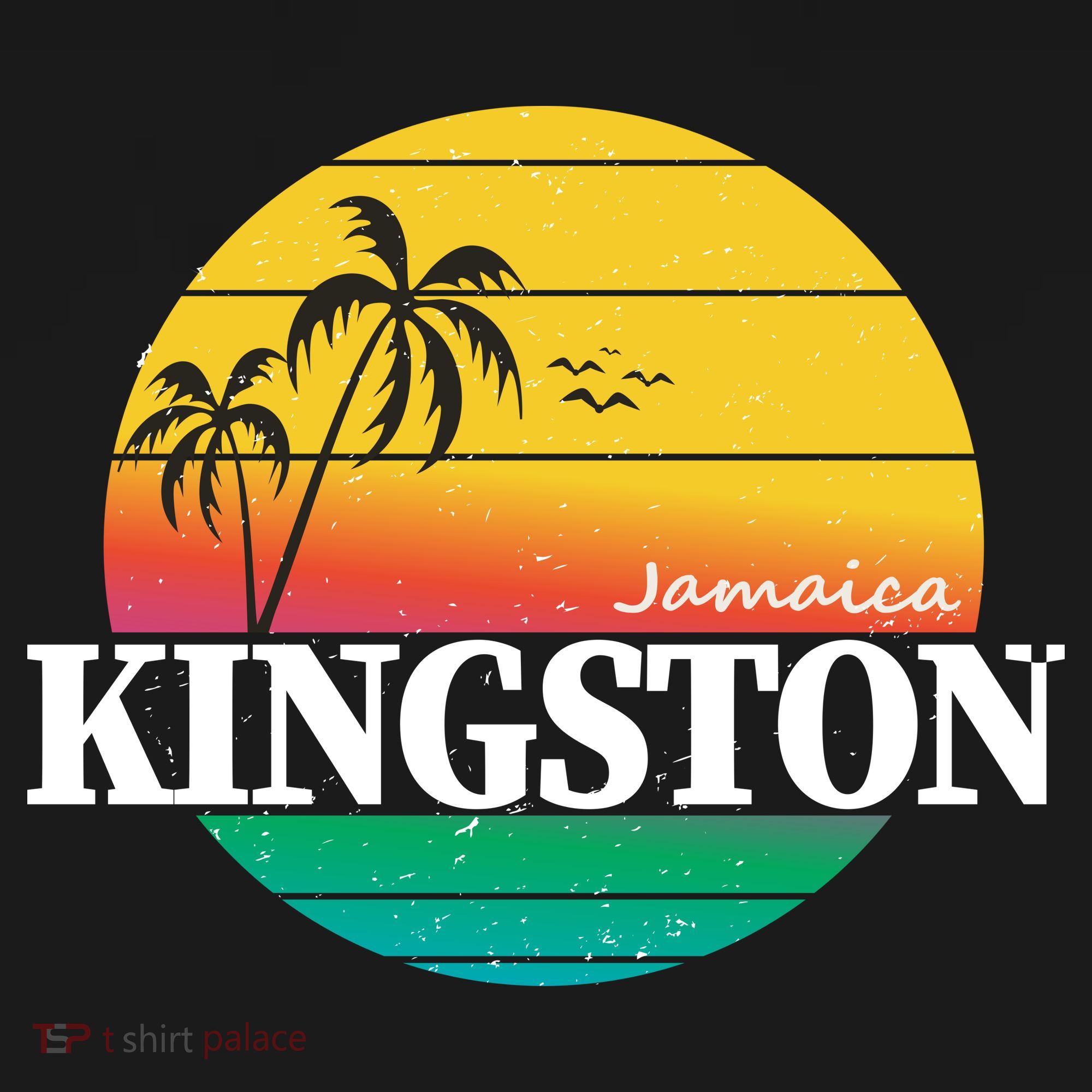 Kingston Jamaica Retro Tote Bag