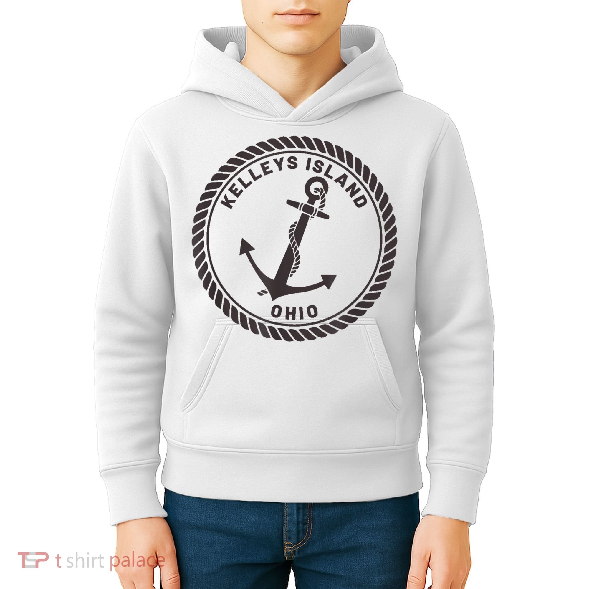 Kelleys Island Ohio Kids Hoodie