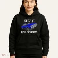 Keep It Old School Lowrider Car Chicano Low & Slow Oldies Hoodie thumb 5
