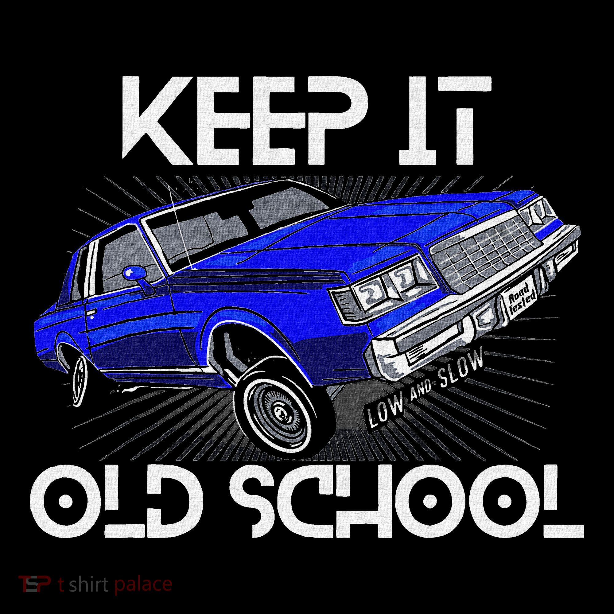 Keep It Old School Lowrider Car Chicano Low & Slow Oldies Baby Long Sleeve Bodysuit