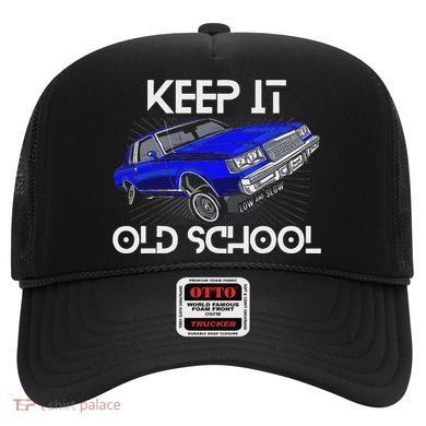Keep It Old School Lowrider Car Chicano Low & Slow Oldies Hat