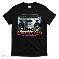 Keeping It Old School Vintage Boombox 80s T-Shirt thumb 0