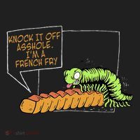 Knock It Off Asshole IM A French Fry Women's Sweatshirt thumb 2