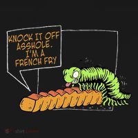 Knock It Off Asshole IM A French Fry Women's Hoodie thumb 2
