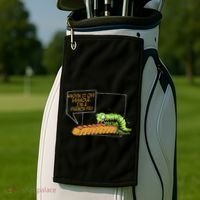Knock It Off Asshole IM A French Fry Golf Towel thumb 2