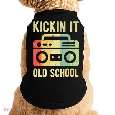 Kickin It Old School 80s 90s Retro Music Doggie Tank
