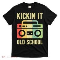 Kickin It Old School 80s 90s Retro Music T-Shirt thumb 0