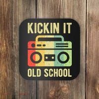 Kickin It Old School 80s 90s Retro Music Coaster thumb 0