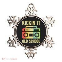 Kickin It Old School 80s 90s Retro Music Ornament thumb 0