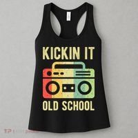 Kickin It Old School 80s 90s Retro Music Women's Tank Top thumb 3
