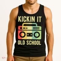 Kickin It Old School 80s 90s Retro Music Tank Top thumb 3