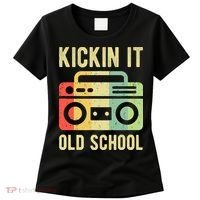 Kickin It Old School 80s 90s Retro Music Women's T-Shirt thumb 0
