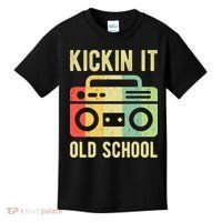 Kickin It Old School 80s 90s Retro Music Kids T-Shirt thumb 0