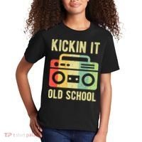 Kickin It Old School 80s 90s Retro Music Kids T-Shirt thumb 2