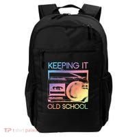 Keeping It Old School Retro 80s 90s Boombox Music Backpack thumb 0