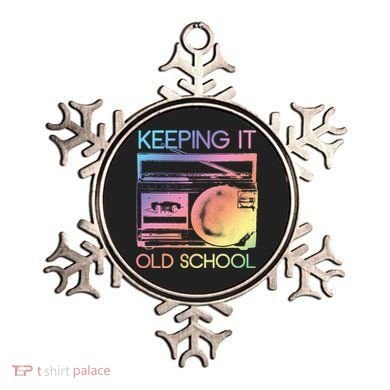 Keeping It Old School Retro 80s 90s Boombox Music Ornament