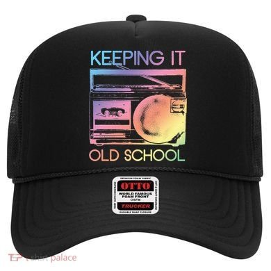 Keeping It Old School Retro 80s 90s Boombox Music Hat