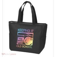 Keeping It Old School Retro 80s 90s Boombox Music Tote Bag thumb 3