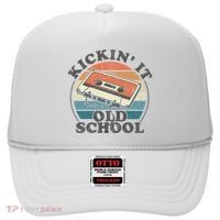 Kickin It Old School Retro 80s Cassette Tape Music Mix Gift Hat thumb 0