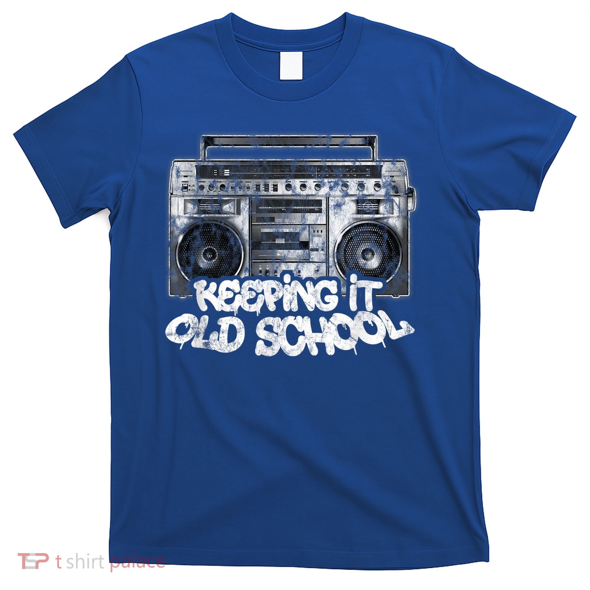 Keeping It Old School Cute Gift Vintage Boombox Graffiti Gift T-Shirt