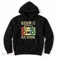 Kickin It Old School 80s 90s Retro Music Hoodie thumb 0