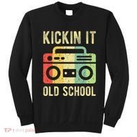 Kickin It Old School 80s 90s Retro Music Sweatshirt thumb 0