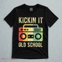 Kickin It Old School 80s 90s Retro Music T-Shirt thumb 5